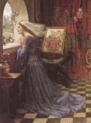 John William Waterhouse Fair Rosamund (mk41) oil on canvas